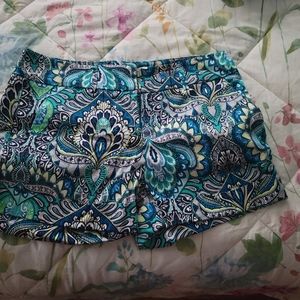NY and Company paisley shorts